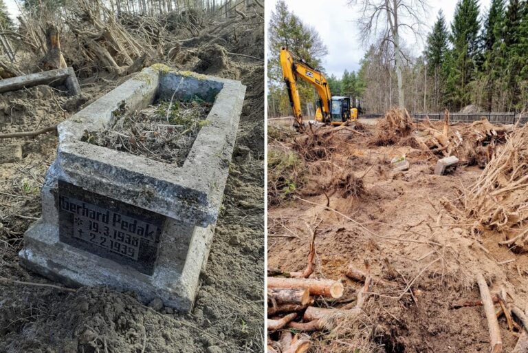 Postępowanie wyjaśniające ws. dewastacji cmentarza. To robota proboszcza?