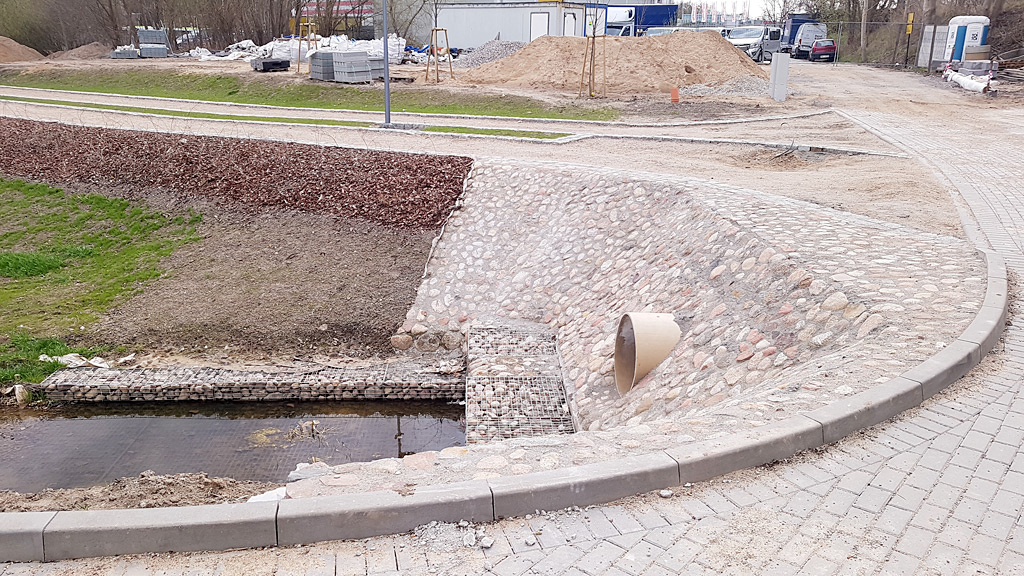 Prace nad budową nowego parku w Olsztynie trwają w najlepsze