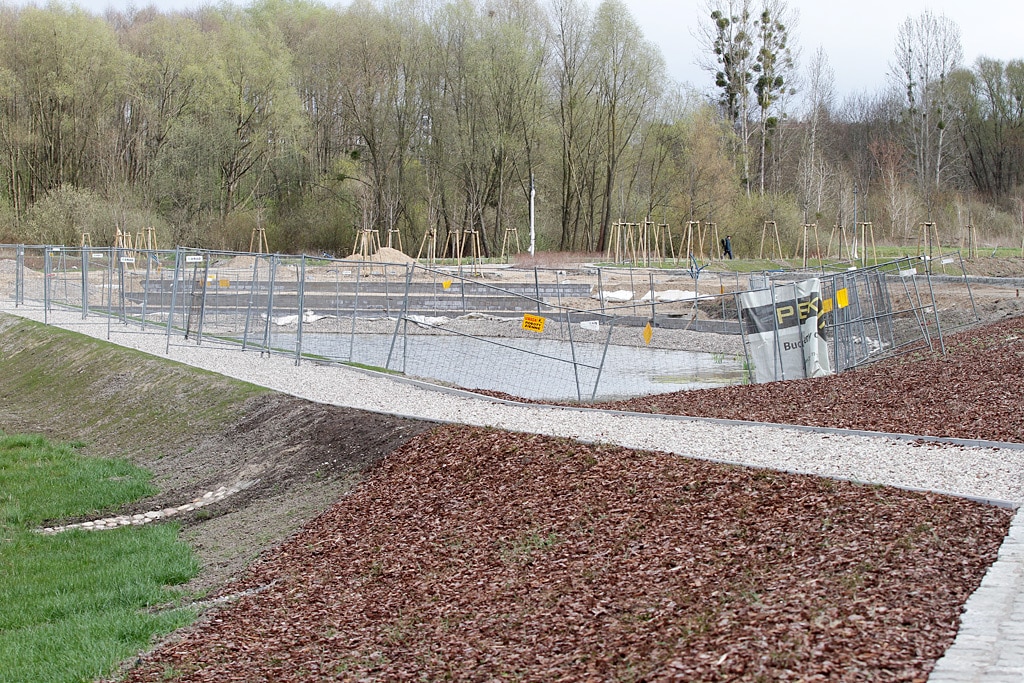 Prace nad budową nowego parku w Olsztynie trwają w najlepsze Jaroty Wiadomości, Olsztyn