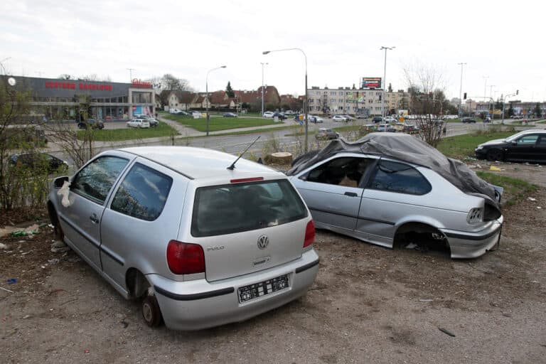 Wysypisko czy parking?