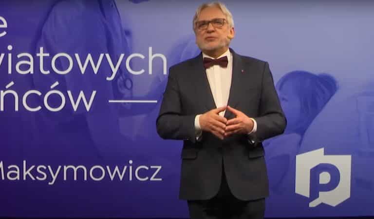 Prof. Maksymowicz przedstawił swoje pomysły na poprawę służby zdrowia