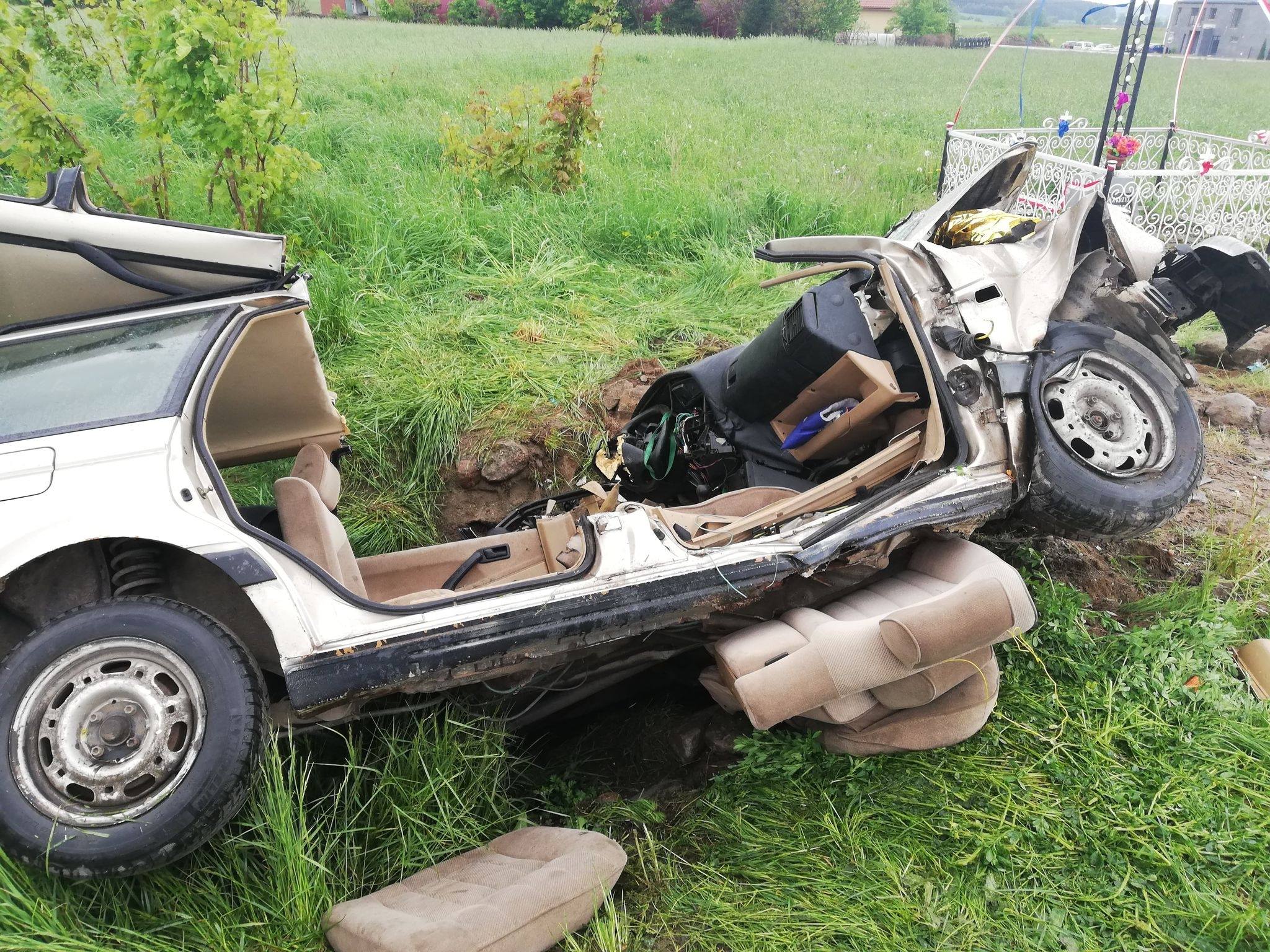 Przerażająco wyglądający wypadek wypadek Olsztyn, Wiadomości