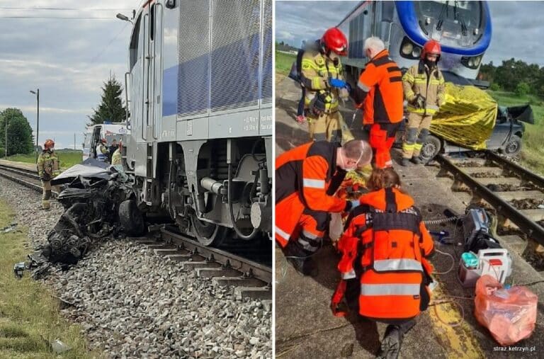 Tragedia na przejeździe. Złe wieści ze szpitala do którego trafił chłopiec
