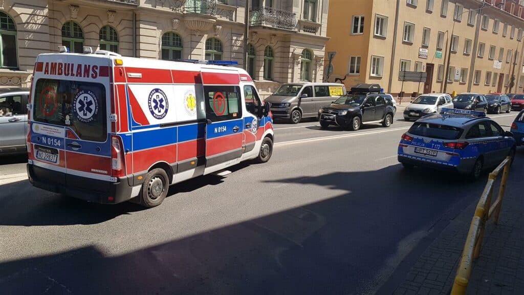 Pijana kierowca Matiza potrąciła 70-letniego mężczyznę na rondzie Bema potrącenie Wiadomości, Olsztyn