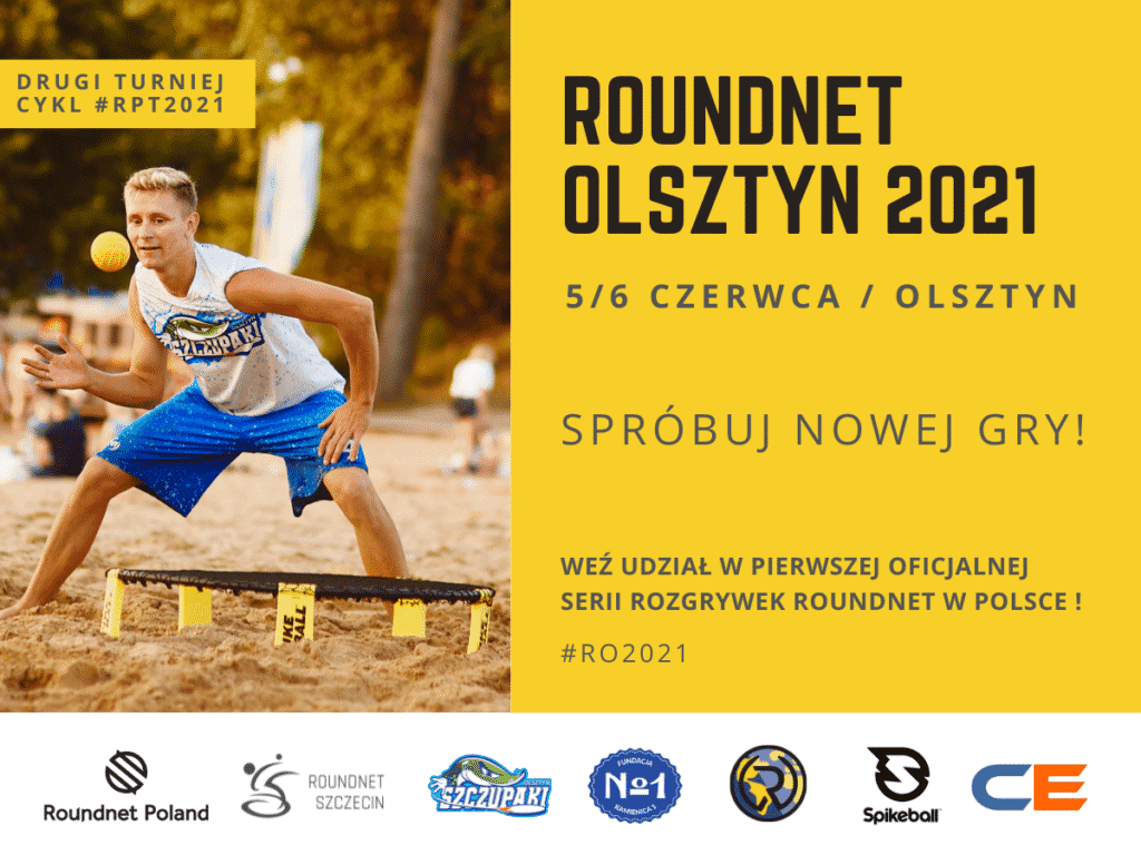 Już w czerwcu w Olsztynie odbędzie się turniej ogólnopolskiej serii Roundnet Poland Tour 2021 Wiadomości, Olsztyn