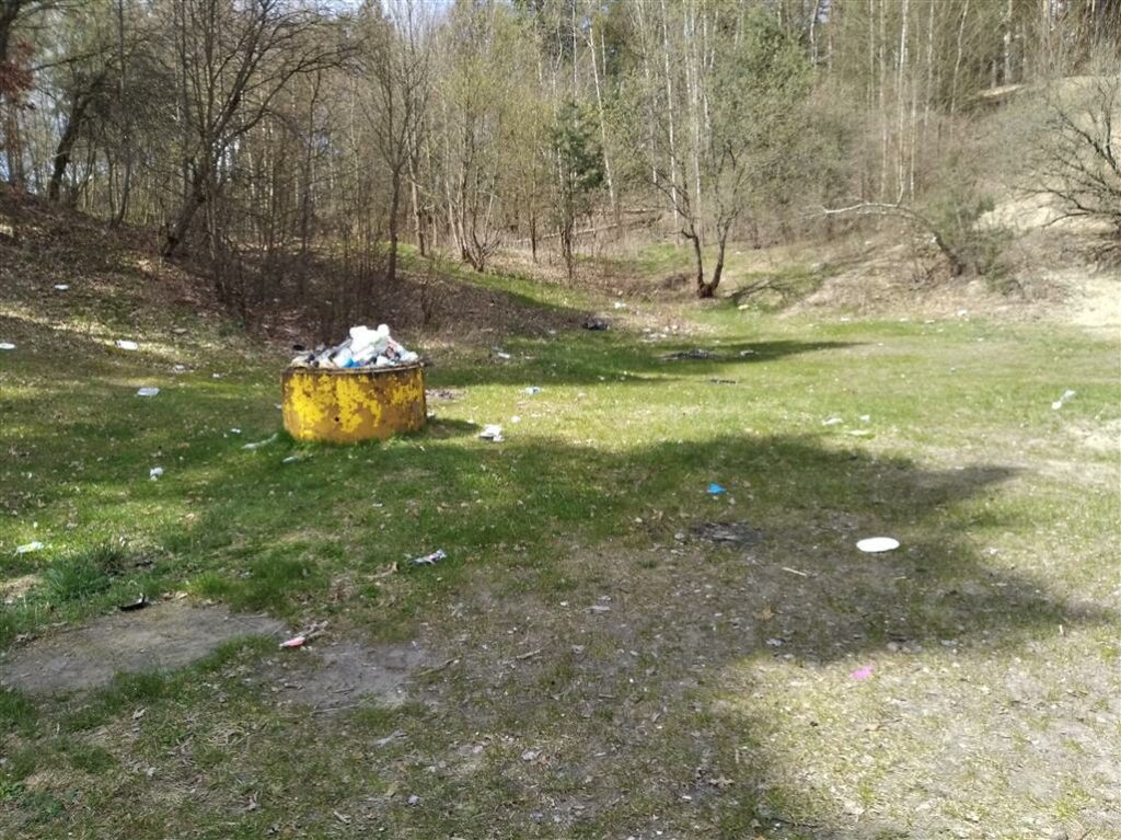 Kto odpowiada za śmieci nad jeziorem Skanda? ZDZIT: To teren prywatny jezioro Wiadomości, Olsztyn