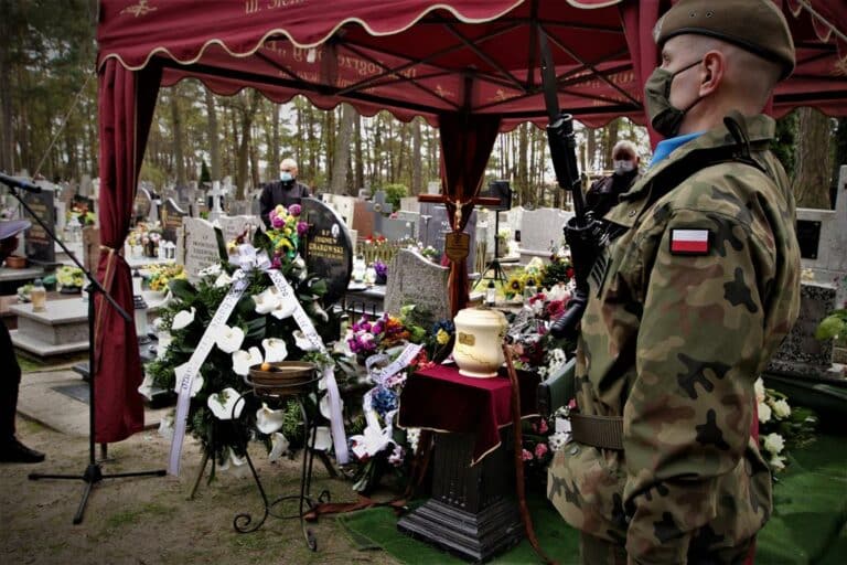 Ostatnie pożegnanie por. Krystyny Andrzejewskiej