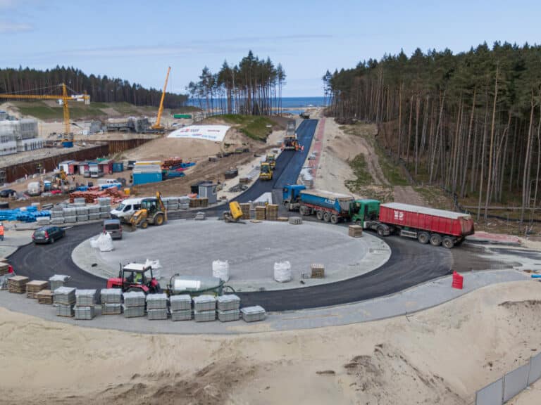 Urząd Morski: zainteresowani budową przekopu mogą korzystać z punktu widokowego