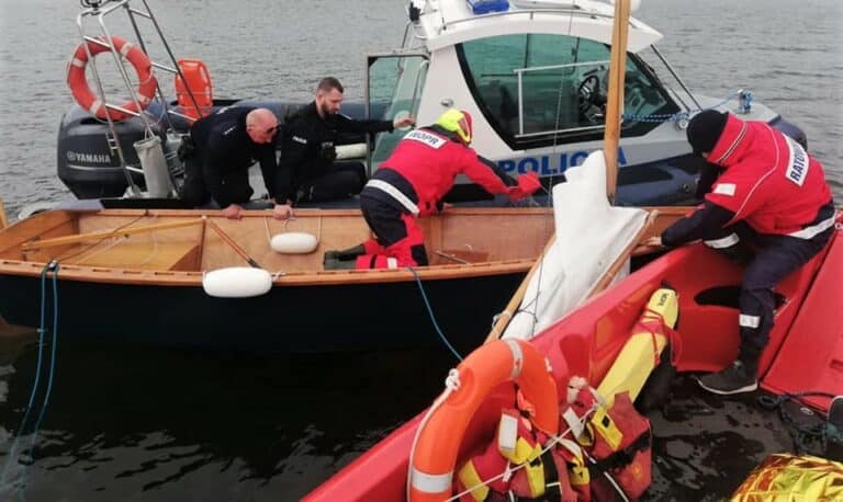 Z jeziora Ukiel w Olsztynie wyłowiono ciało mężczyzny