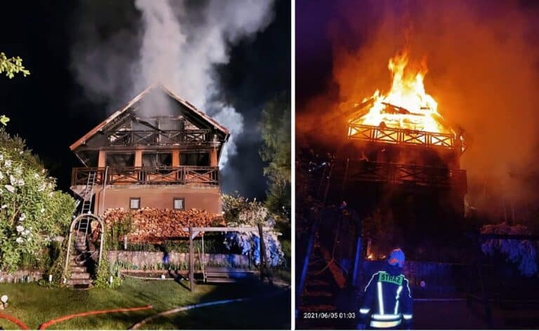 Małżeństwo bało się skoczyć z wysokości około 2,5 metra. Zginęli