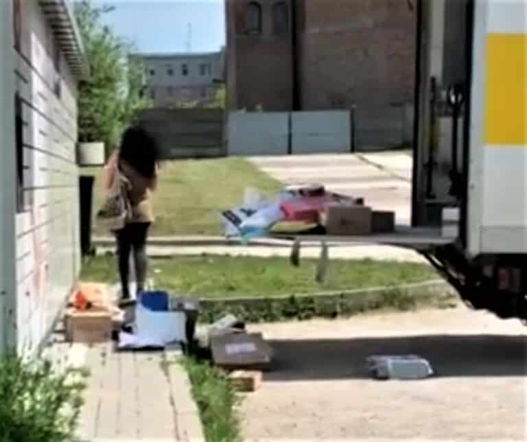 Latające paczki w Olsztynie