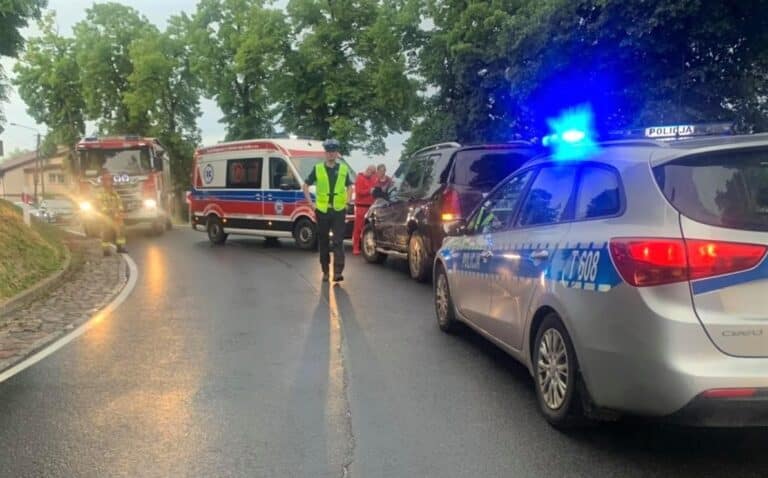 Po załamaniu pogody dużo kolizji