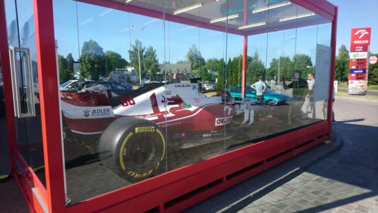 Bolid Kubicy już w Olsztynie