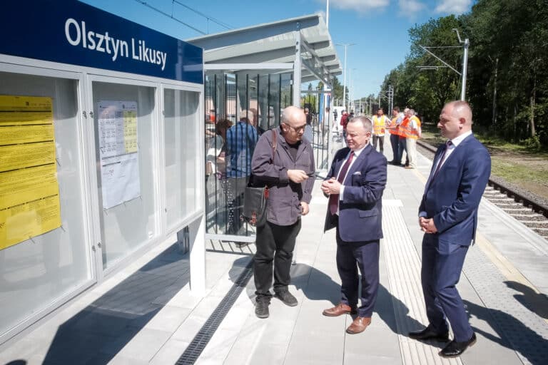 Olsztyn. Trzy nowe przystanki kolejowe w granicach miasta