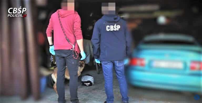 CBŚP rozbija gang w Olsztynie. Nagranie z zatrzymania członków