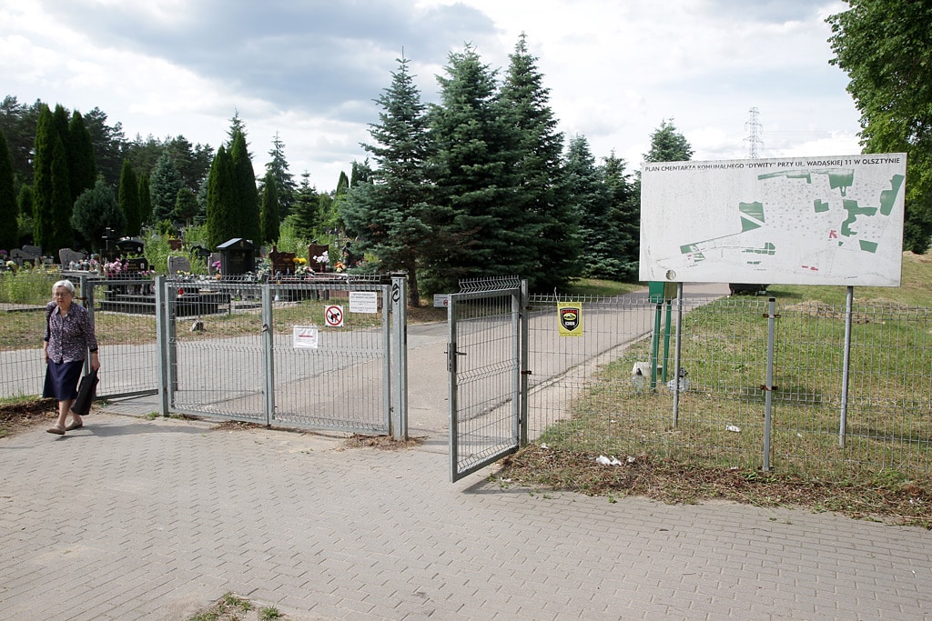 Cmentarze w Olsztynie wciąż zwiększają liczbę miejsc pochówku cmentarz Wiadomości, Olsztyn