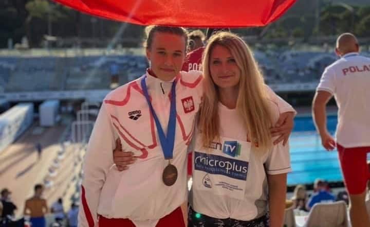 Zawodniczka z Olsztyna brązową medalistką Mistrzostw Europy Juniorek w pływaniu sport Olsztyn, Wiadomości, Wideo