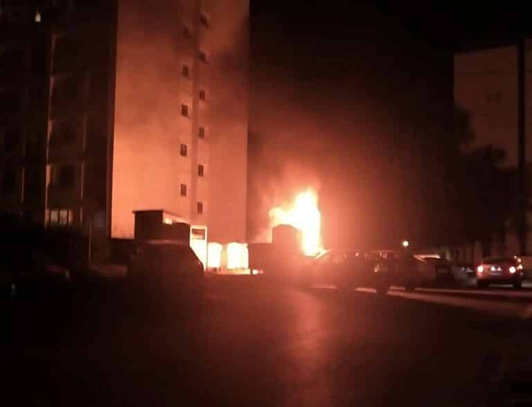 Mieszkańcy Olsztyna przerażeni. Doszło do podpaleń w kilku miejscach