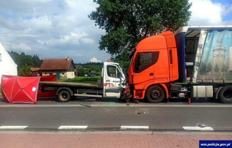 Śmiertelne zderzenie busa z tirem. Nowe informacje