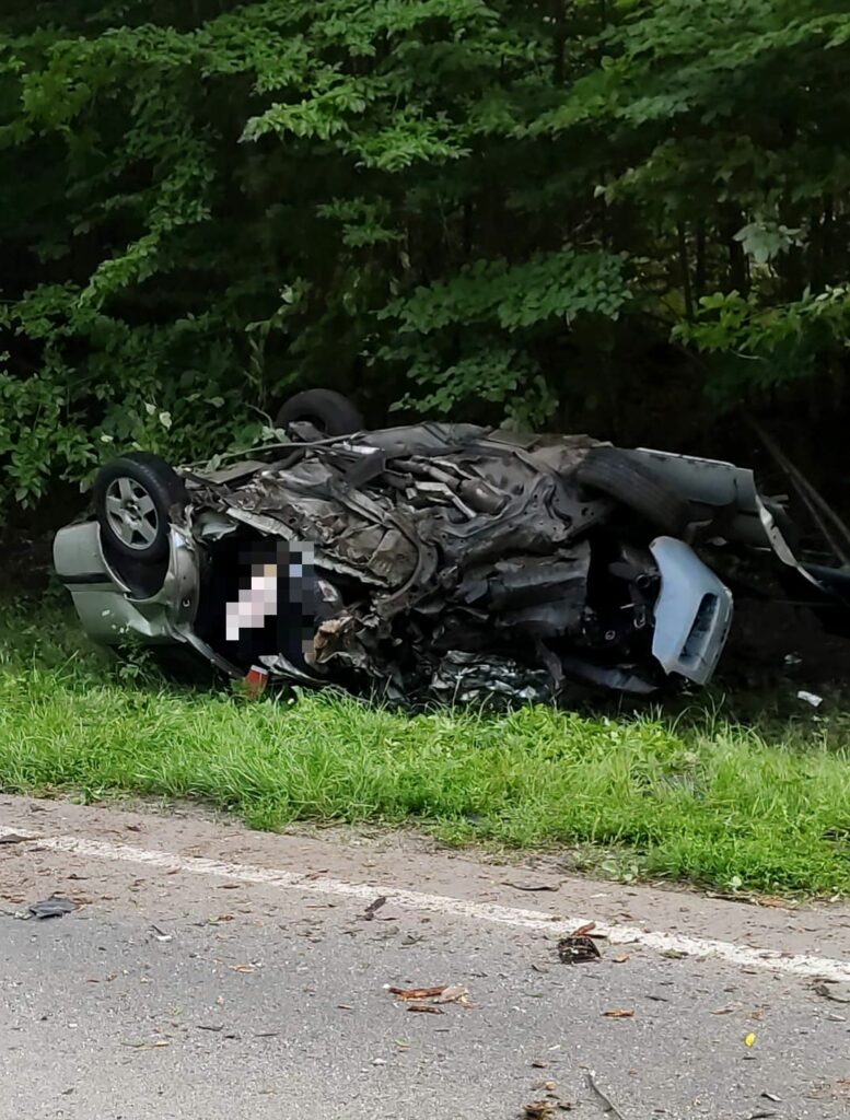 Śmiertelny wypadek. Nie wiadomo kim była ofiara wypadek Wiadomości, Szczytno