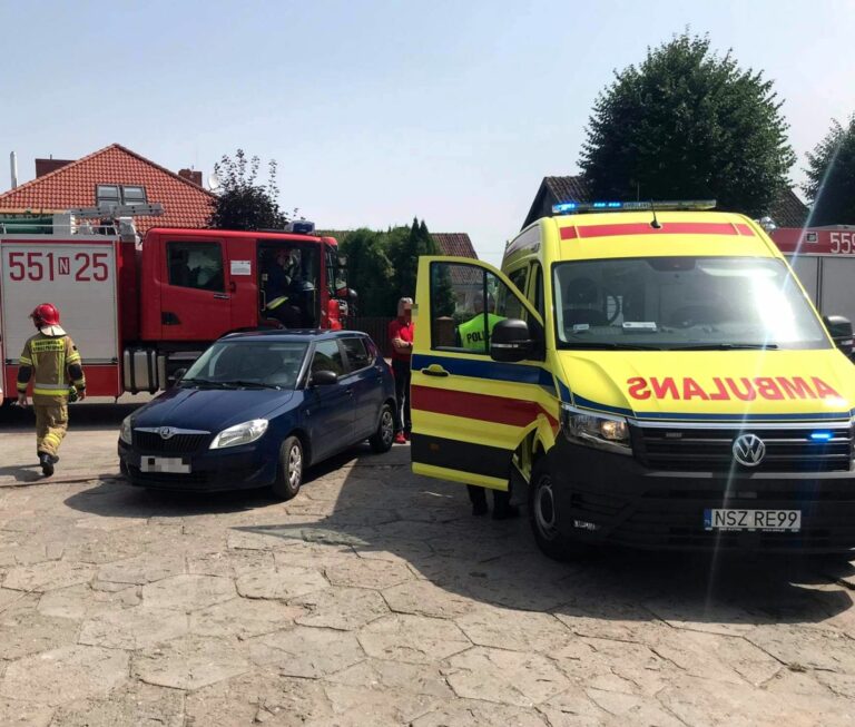 Potrącił 70-latkę. Kobieta trafiła do szpitala