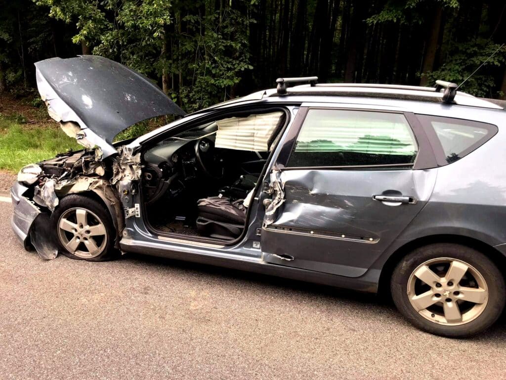 Zderzenie Peugeota z ciężarówką wypadek Wiadomości, Szczytno
