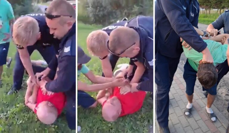 Policjanci obezwładnili sołtysa wsi. „Potraktowali mnie jak George’a Floyda”