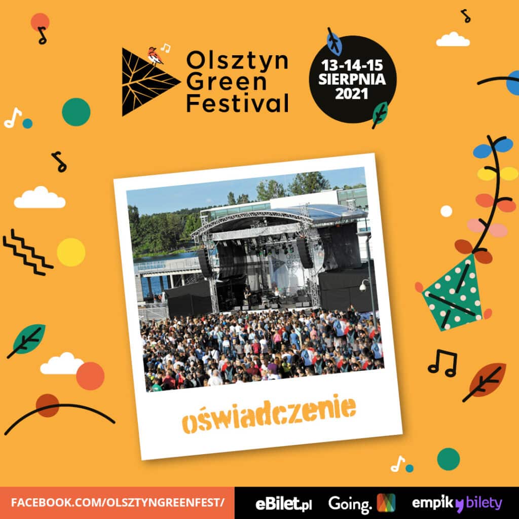 Olsztyn Green Festival tylko dla zaszczepionych koronawirus Wiadomości, Olsztyn