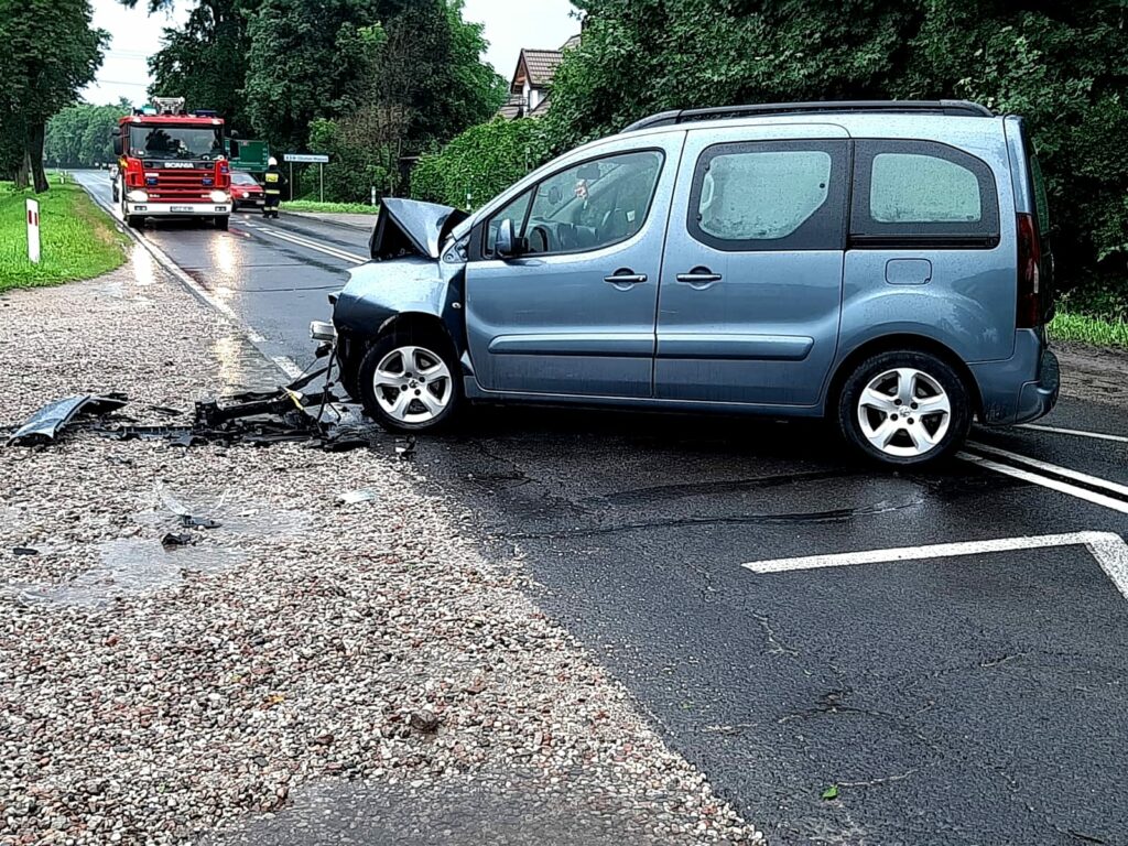 Wypadek z udziałem 64-letniego motocyklisty wypadek Wiadomości, Szczytno