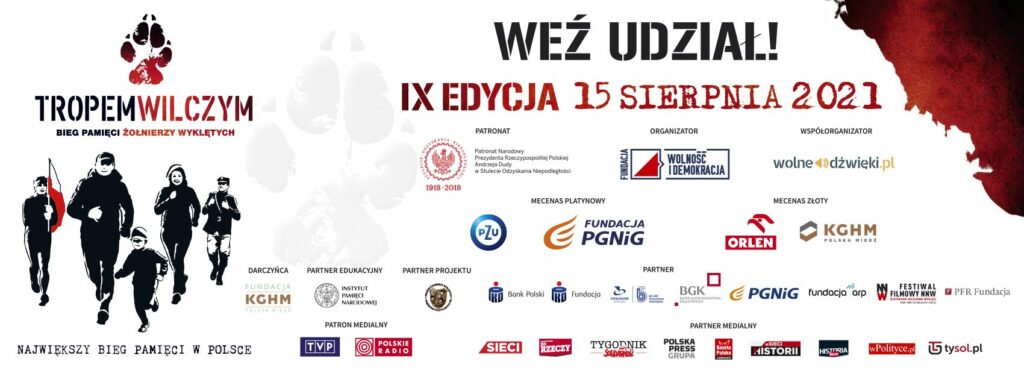 IX Bieg Pamięci Żołnierzy Wyklętych „Tropem Wilczym” w Olsztynie Wiadomości, Olsztyn