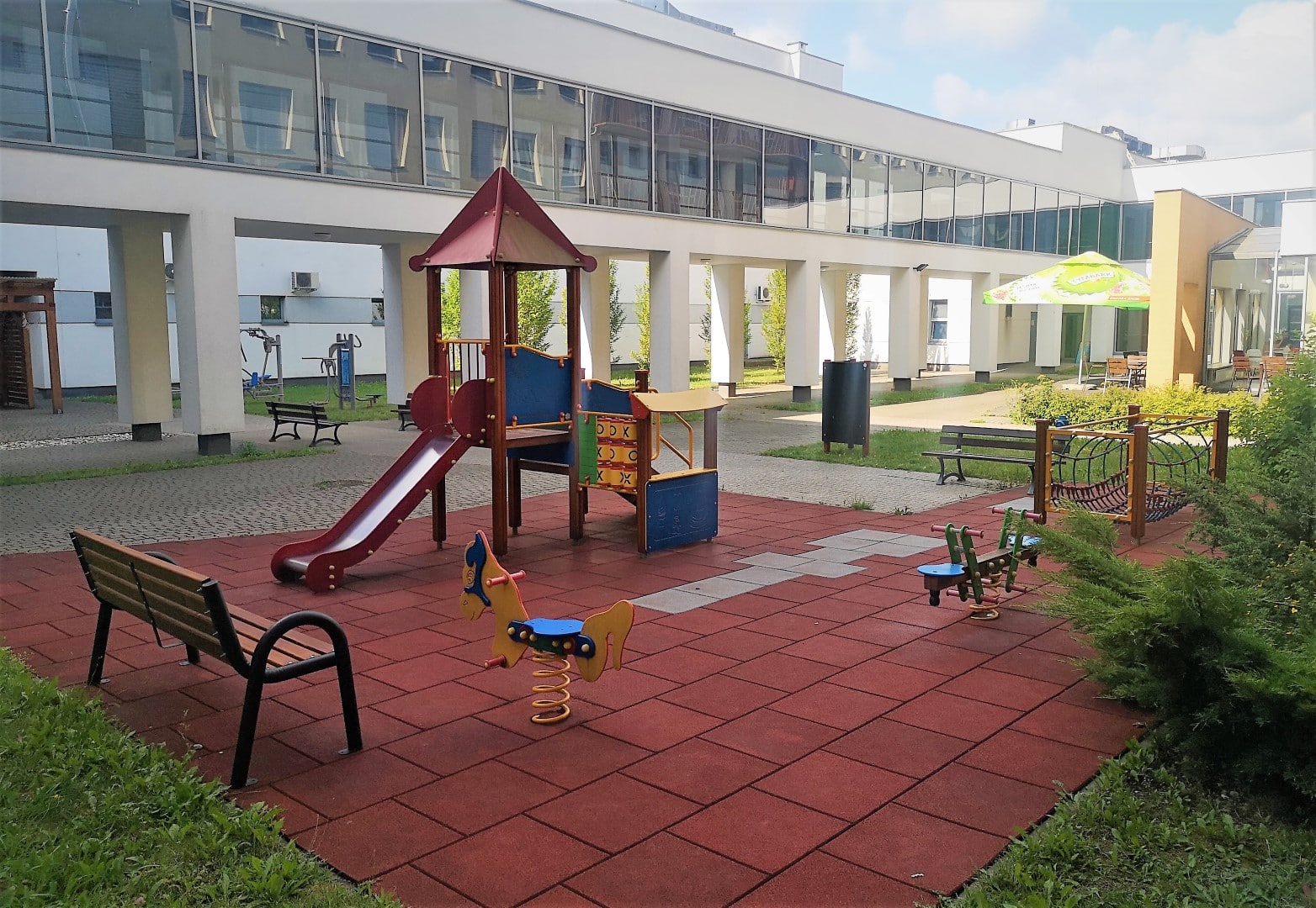 Otwarcie parku fitness w szpitalu Dziecięcym w Olsztynie szpital Wiadomości, Olsztyn