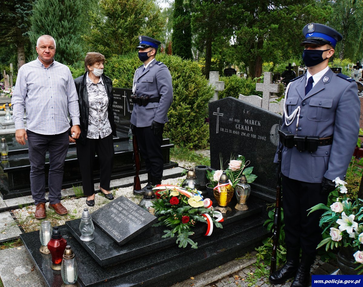 Policjanci pamiętają o poległych kolegach Wiadomości, Olsztyn