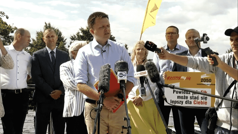 Szymon Hołownia chce rozdziału Kościoła od państwa