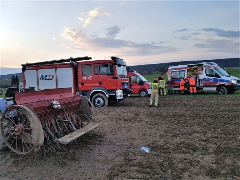 Warmińsko-mazurskie. W tym roku mniej wypadk&oacute;w w rolnictwie