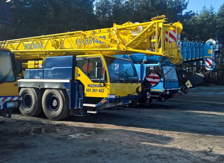 Dlaczego warto postawić na wynajem dźwigu?