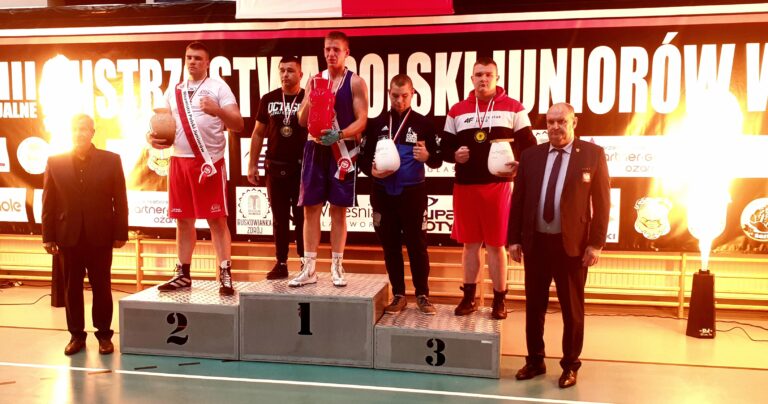 Zawodnik olsztyńskiego klubu bokserskiego z sukcesem na Mistrzostwach Polski