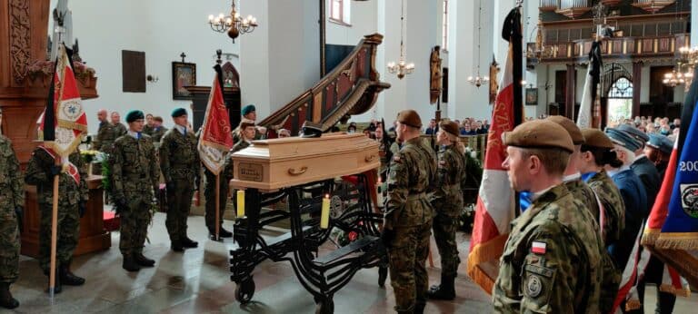 Odbyły się uroczystości pogrzebowe mjr Józefa Rusaka ps. Bylina. Zmarł w wieku 101 lat