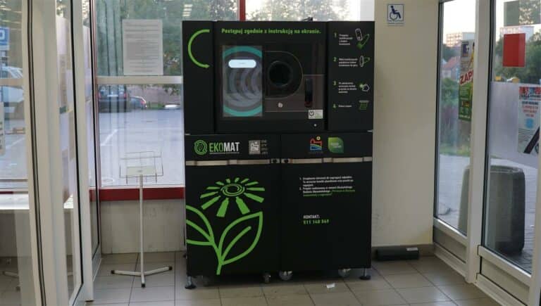 Nowe, wyższe stawki za oddawanie opakowań do Ekomatów w Olsztynie
