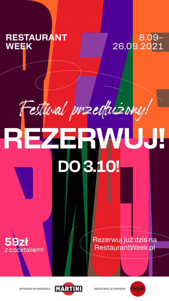 Festiwal Restaurant Week na Warmii i Mazurach przedłużony do 3 października gastronomia Wiadomości