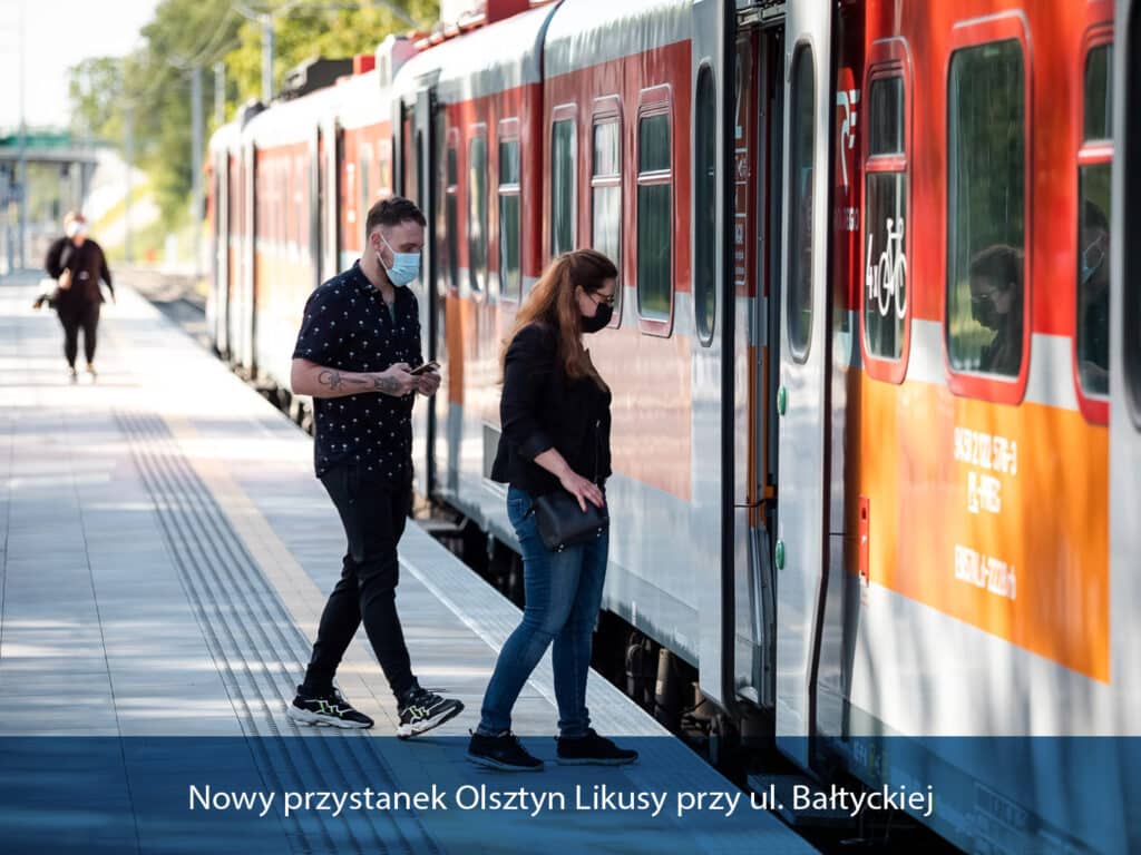 Atrakcyjne podróże koleją z nowych przystanków w Olsztynie do szkoły i pracy pkp Artykuł sponsorowany, Olsztyn