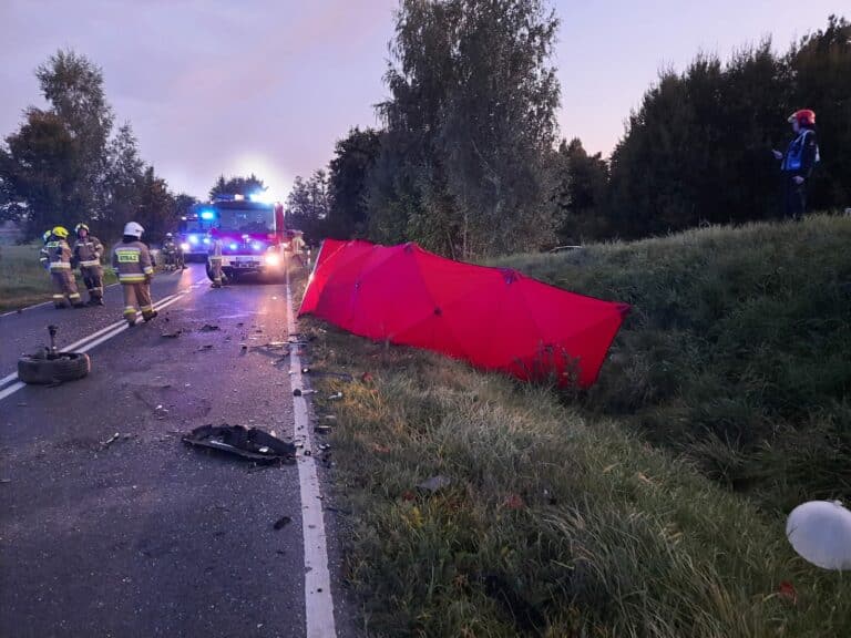 Dwie kobiety zginęły w wypadku niedaleko Olsztyna