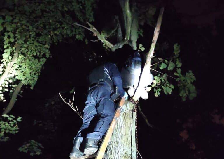 Nastoletni chłopiec targnął się na własne życie. Policjanci odcięli sznur