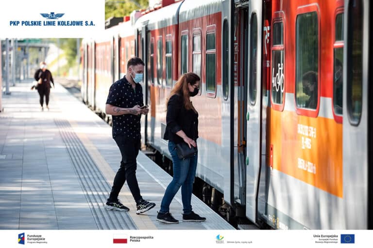 Atrakcyjne podróże koleją z nowych przystanków w Olsztynie do szkoły i pracy