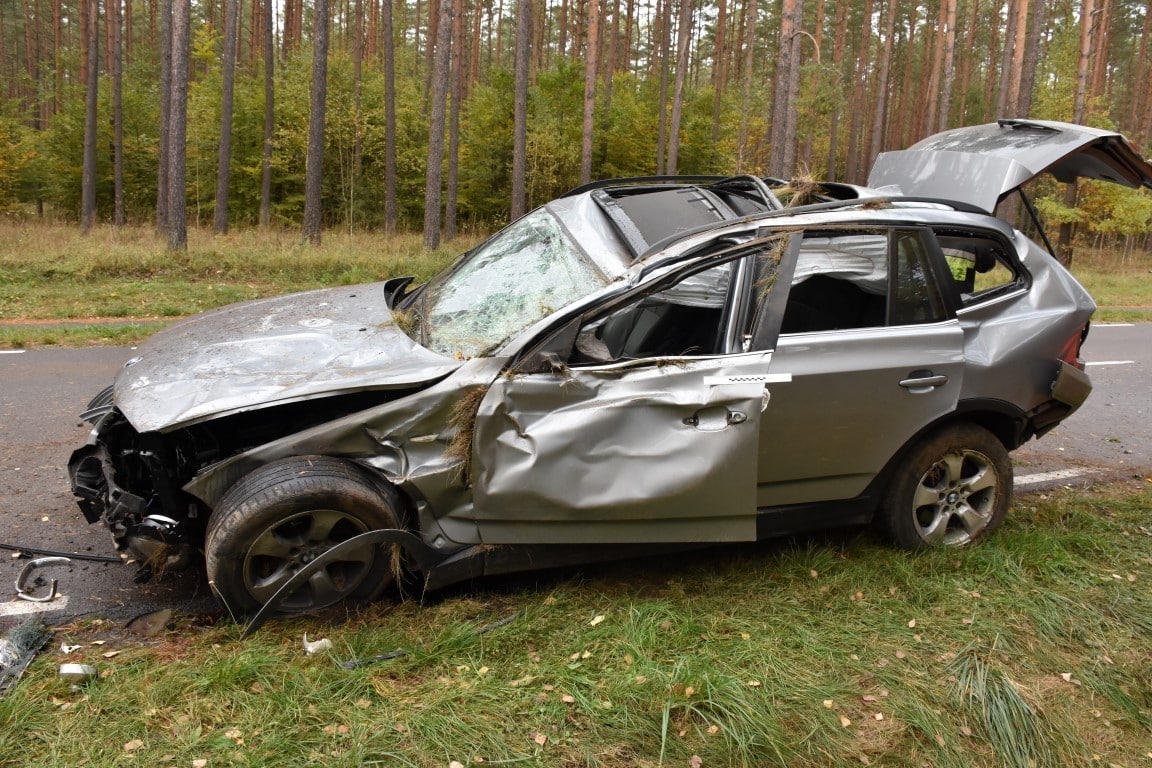 Kierowca BMW trafił do szpitala wypadek Wiadomości, Pisz, TOP