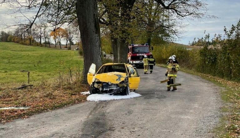 Wypadek na drodze Tęguty &ndash; Tuławki