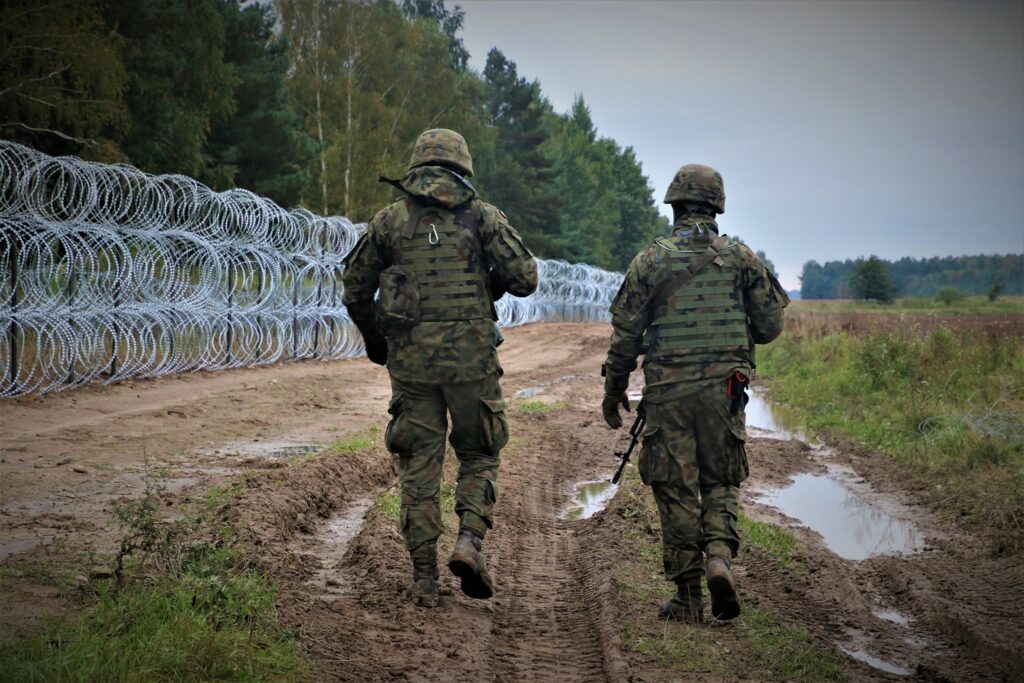 Codzienna służba olsztyńskich żołnierzy na granicy polsko-białoruskiej wojsko Wiadomości, Olsztyn