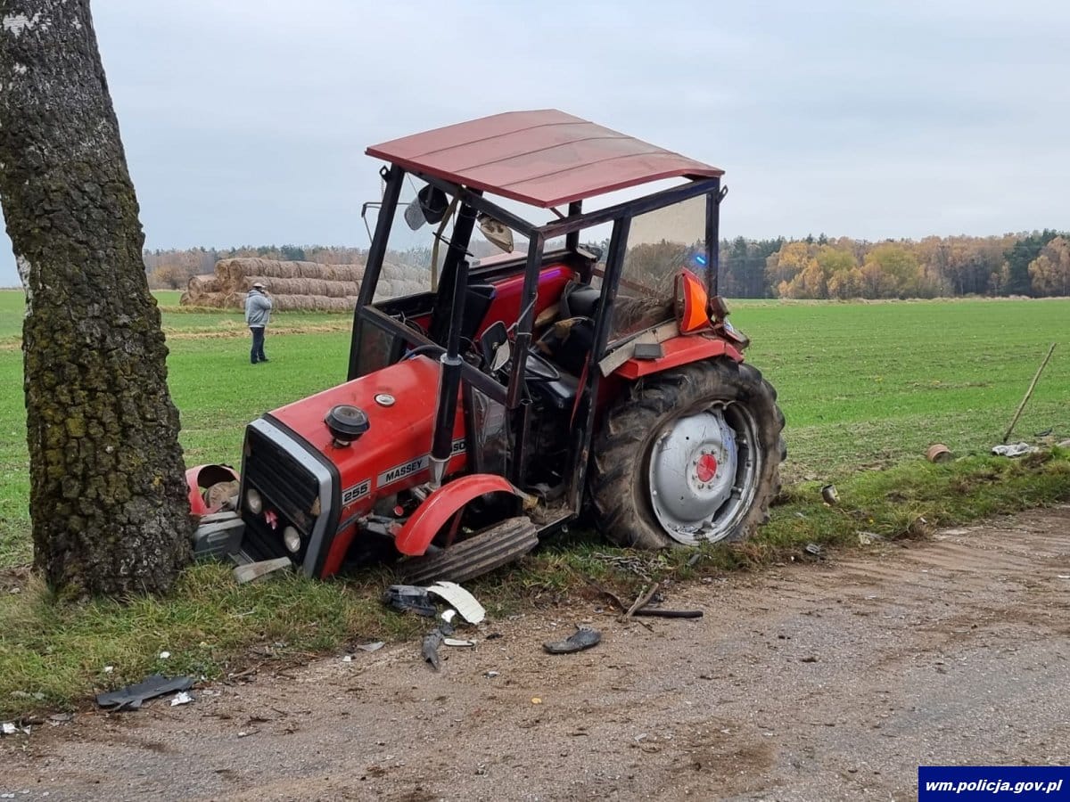 Zderzenie ciężarówki z ciągnikiem rolniczym wypadek Działdowo, Wiadomości