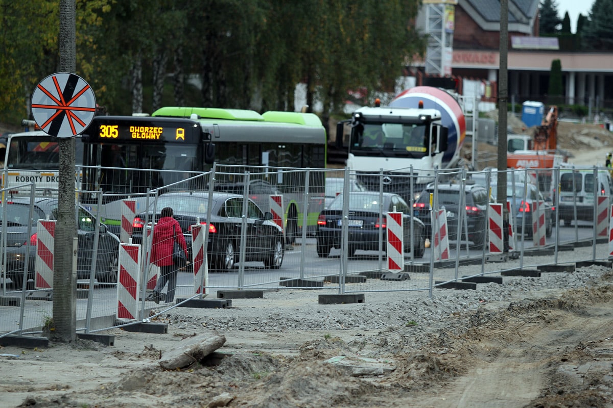 Zmiany w organizacji ruchu na ul. Wyszyńskiego, Augustowskiej i Żołnierskiej tramwaje Olsztyn, Wiadomości