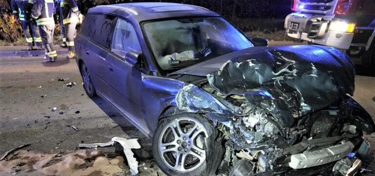 Wypadek na ul. Bartąskiej