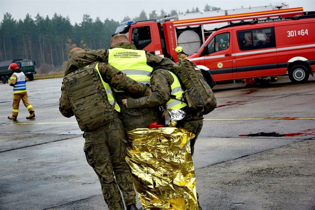 Wypadek lotniczy na lotnisku w Szymanach wypadek Szczytno, Olsztyn, Wiadomości